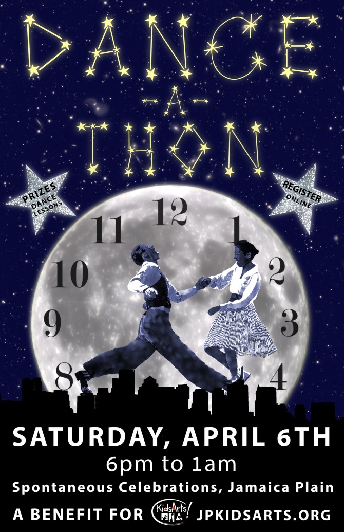 KidsArts! Dance-A-Thon Poster '13